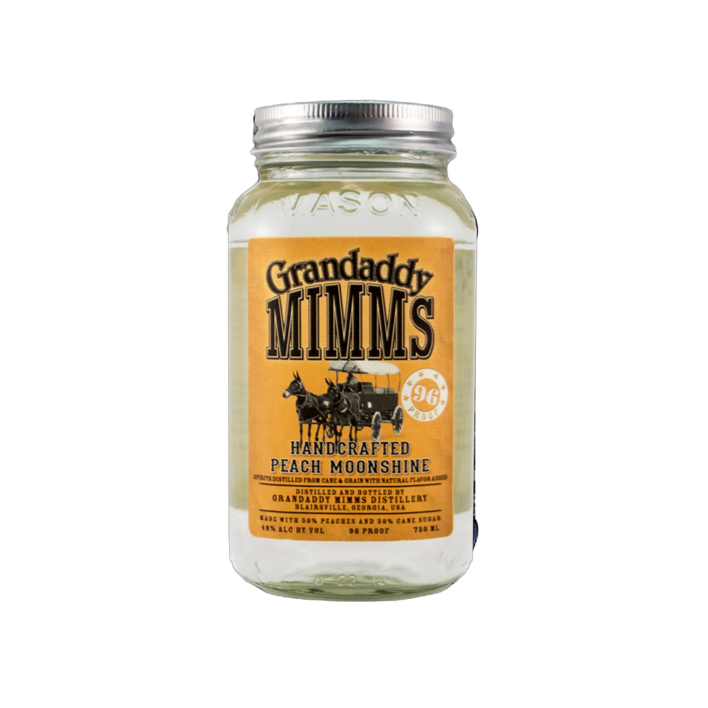 Grandaddy Mimms Moonshine Handcrafted Peach