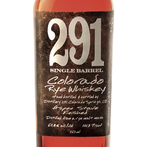 291 Colorado Single Barrel Rye Whiskey Option 2