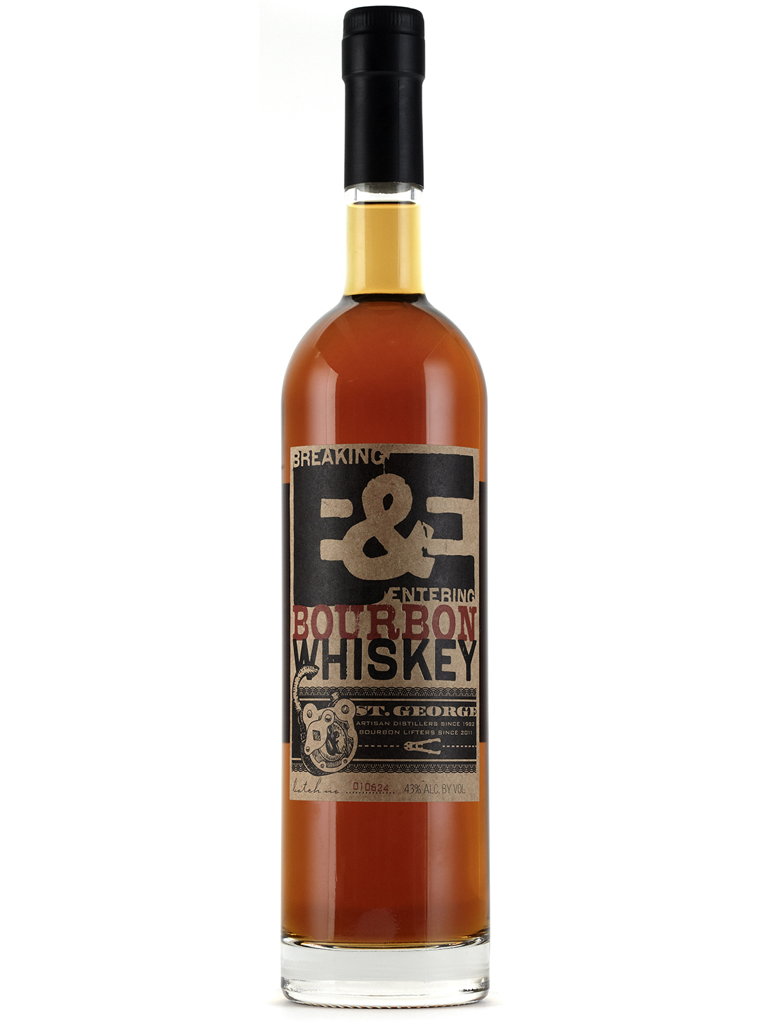 St. George Breaking and Entering Bourbon Whiskey