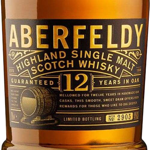 Aberfeldy 12 Year Old Single Malt Scotch Whisky Option 2