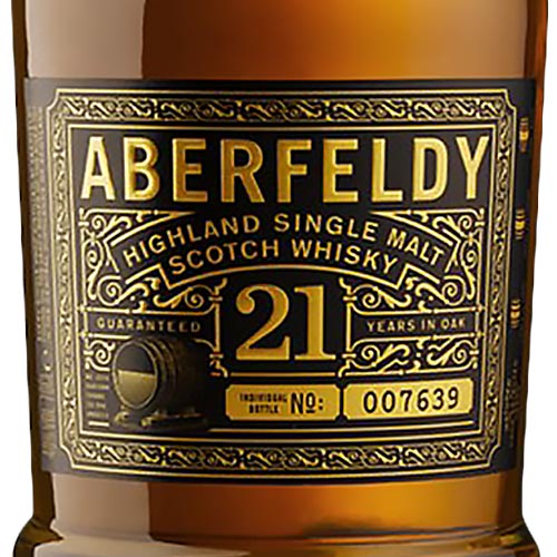 Aberfeldy 21 Year Old Single Malt Scotch Whisky Option 3