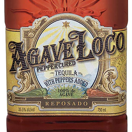 Agave Loco Pepper Cured Tequila Reposado Option 2