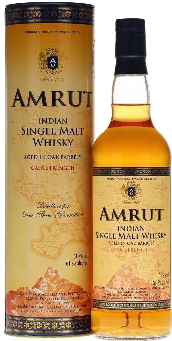 Amrut Cask Strength Indian Single Malt Whisky Option 2