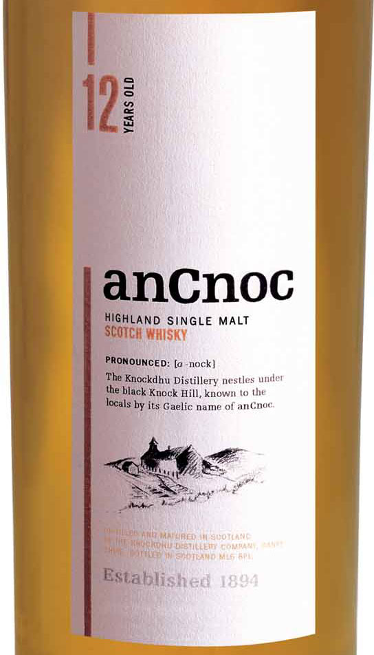 anCnoc 12 Year Old Single Malt Scotch Whisky Option 2