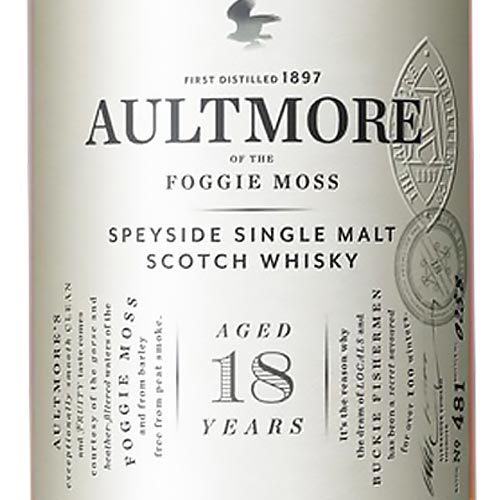 Aultmore 18 Year Old Single Malt Scotch Whisky Option 2