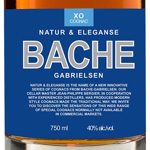 Bache Gabrielsen Cognac XO Natur and Eleganse Option 2