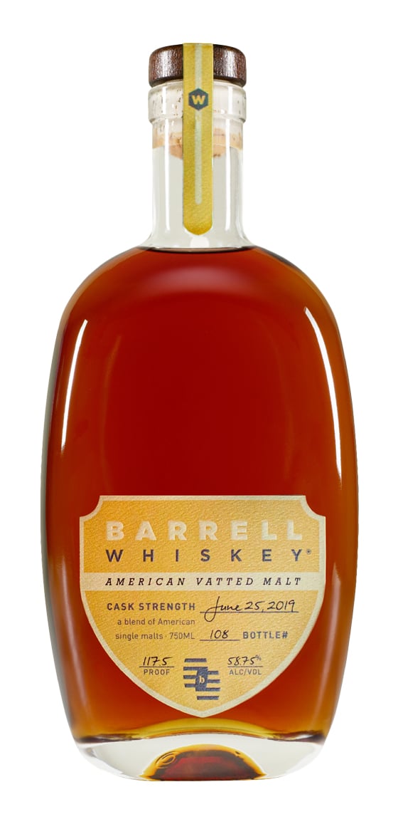 Barrel Whiskey American Vatted Malt Blended Whiskey