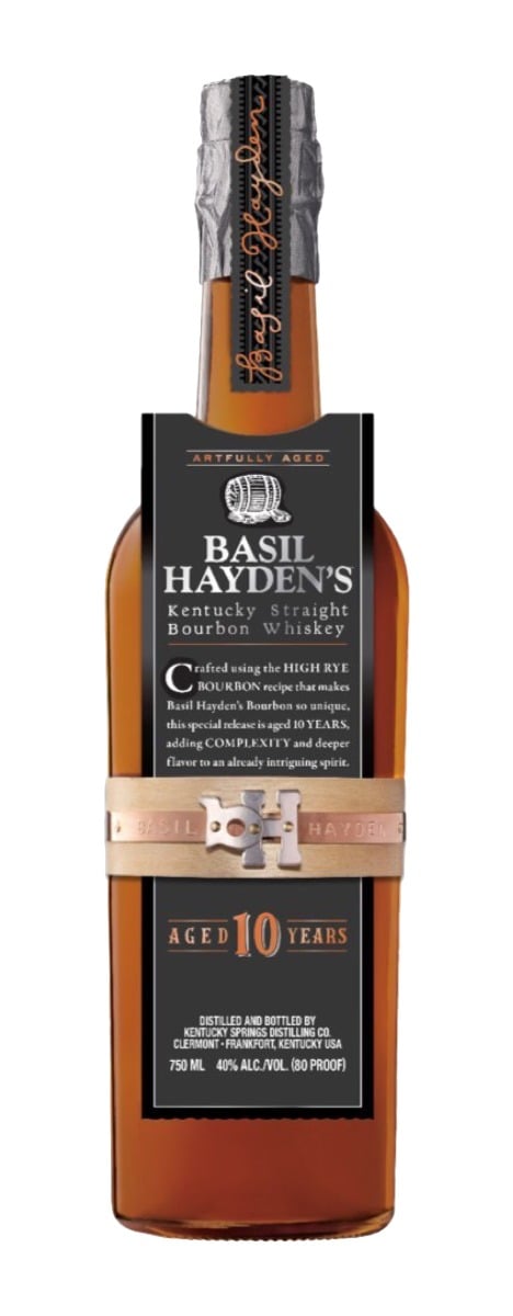 Basil Haydens 10 Year Old Bourbon Whiskey