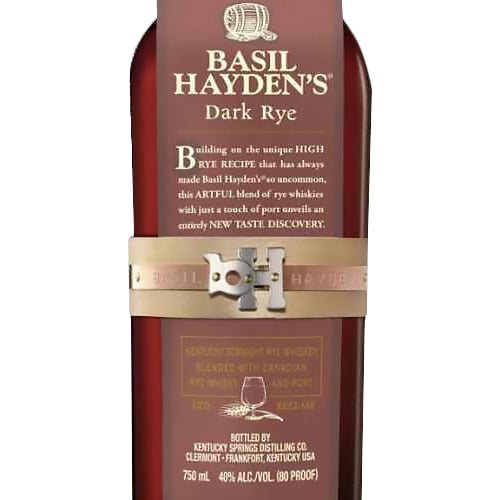 Basil Haydens Dark Rye Whiskey Option 2
