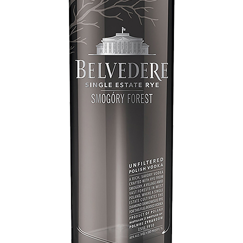 Belvedere Single Estate Rye Smogory Forest Vodka Option 2
