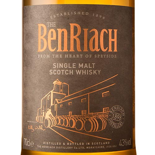 BenRiach 10 Year Old Single Malt Scotch Whisky Option 2