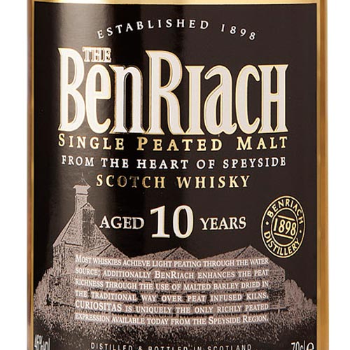 BenRiach Curiositas 10 Year Old Single Malt Scotch Whisky Option 2