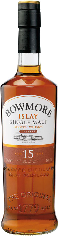 Bowmore The Darkest 15 Year Old Single Malt Scotch Whisky