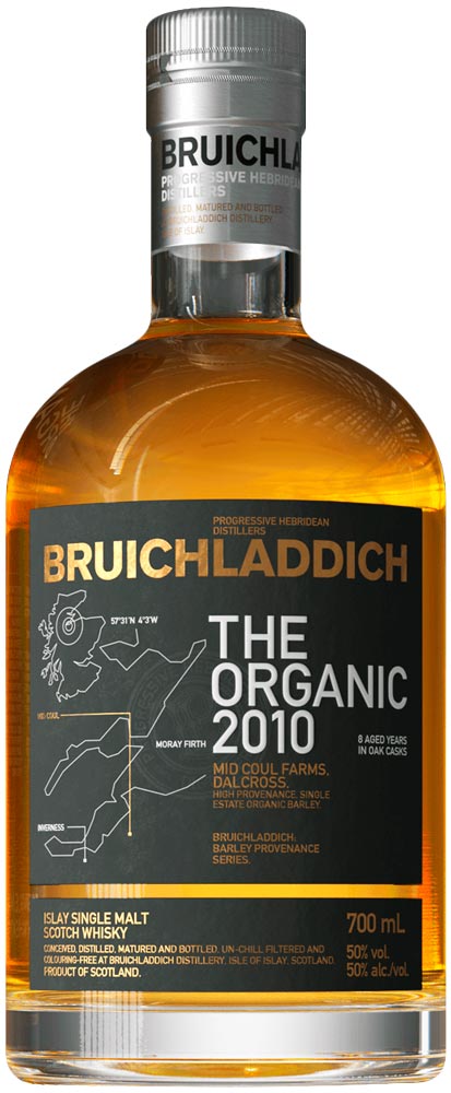 Bruichladdich The Organic 2010 Single Malt Scotch Whisky