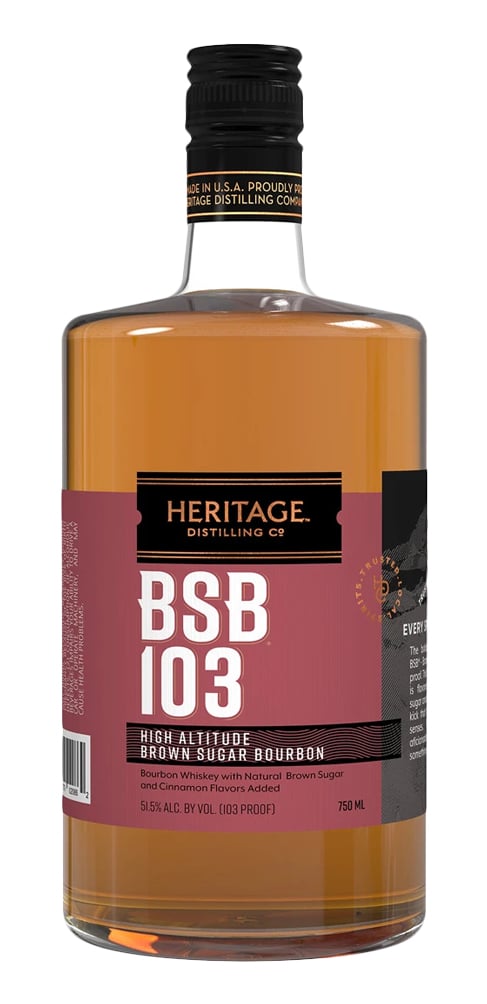 BSB 103 Brown Sugar Bourbon Whiskey