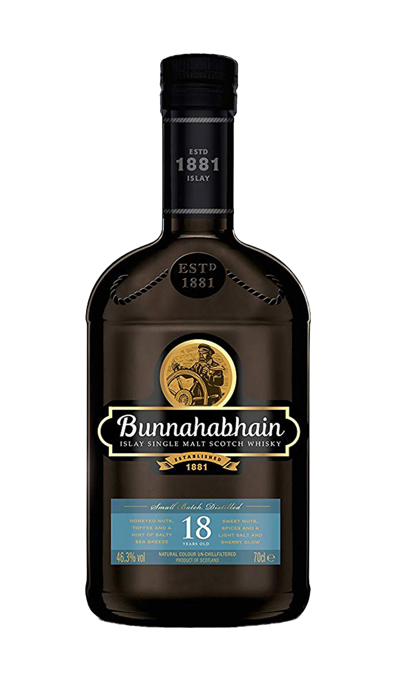 Bunnahabhain 18 Year Old Single Malt Scotch Whisky