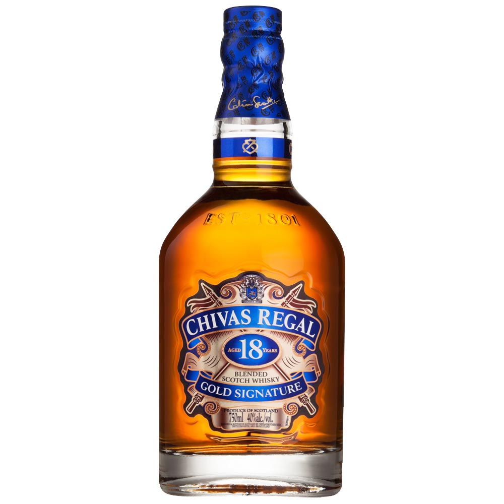 Chivas Regal Gold Signature 18 Year Old Scotch Whisky