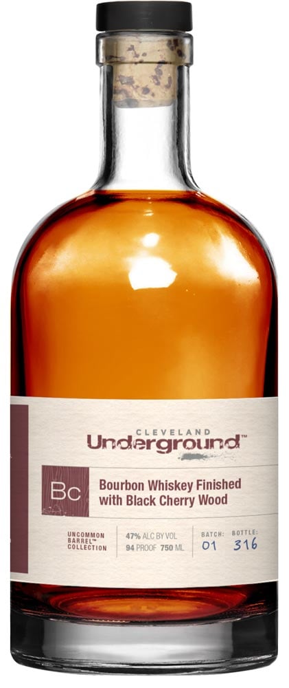 Cleveland Underground Black Cherry Wood Finished Bourbon Whiskey
