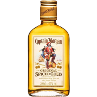 Captain Morgan Original Spiced Caribbean Gold Rum (200mL)