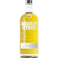 Absolut Citron Lemon Flavored Vodka (50mL)