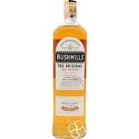 Bushmills Original Triple Distilled Smooth & Mellow Blended Irish Whiskey (1L)