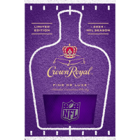 Crown Royal Fine Deluxe Blended Canadian Whisky with Football Bag