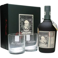 Diplomatico - Botucal Reserva Exclusiva Rum with Glasses