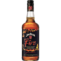 Jim Beam Kentucky Fire Infused With Cinnamon Straight Bourbon Whiskey