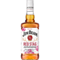 Jim Beam 'Red Stag' Black Cherry Flavored Kentucky Straight Bourbon Whiskey (1L)