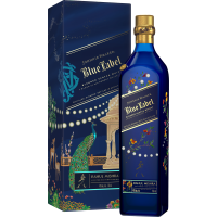 Johnnie Walker x Rahul Mishra Blue Label Limited Edition Blended Scotch Whisky