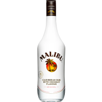Malibu Barbados Rum with Coconut Flavor (1L)