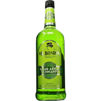 Mr. Boston Sour Apple Schnapps Liqueur