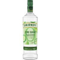 Smirnoff Zero Sugar Infusions Cucumber & Lime Vodka