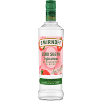 Smirnoff Zero Sugar Infusions Strawberry & Rose Vodka (50mL)