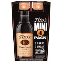 Tito's Handmade Vodka 4 Pack (50mL)