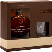 Woodford Reserve Kentucky Straight Bourbon Whiskey with Glass