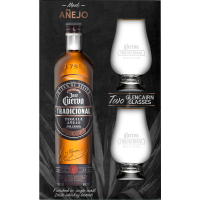 Jose Cuervo Tradicional Añejo Tequila with Glencairn Glasses