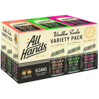 All Hands Vodka Soda Variety 6-Pack