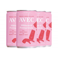 AVEC Hibiscus & Pomegranate 4-Pack