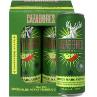 Cazadores Tequila Spicy Margarita Cocktail 4-Pack