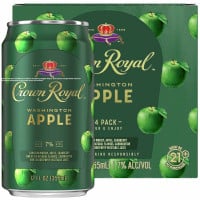Crown Royal Washington Apple Whisky Cocktail 4-Pack