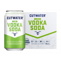 Cutwater Lime Vodka Soda 4-Pack
