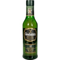 Glenfiddich 12 Year Old Single Malt Scotch Whisky (375mL)