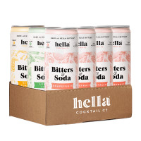 Hella Bitters & Soda Variety 12-Pack