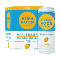 High Noon Mango Hard Seltzer 4-Pack
