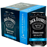 Jack Daniel's Whiskey & Seltzer 4-Pack