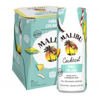 Malibu Piña Colada Coctail 4-Pack