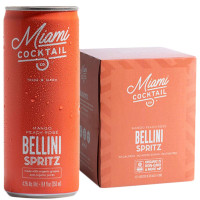 Miami Cocktail Company Organic Bellini Spritz 4-Pack
