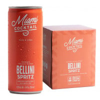 Miami Cocktail Mango Peach Rosé Bellini Spritz 4-Pack