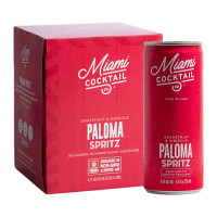Miami Cocktail Company Grapefruit & Hibiscus Paloma Spritz 4 Pack